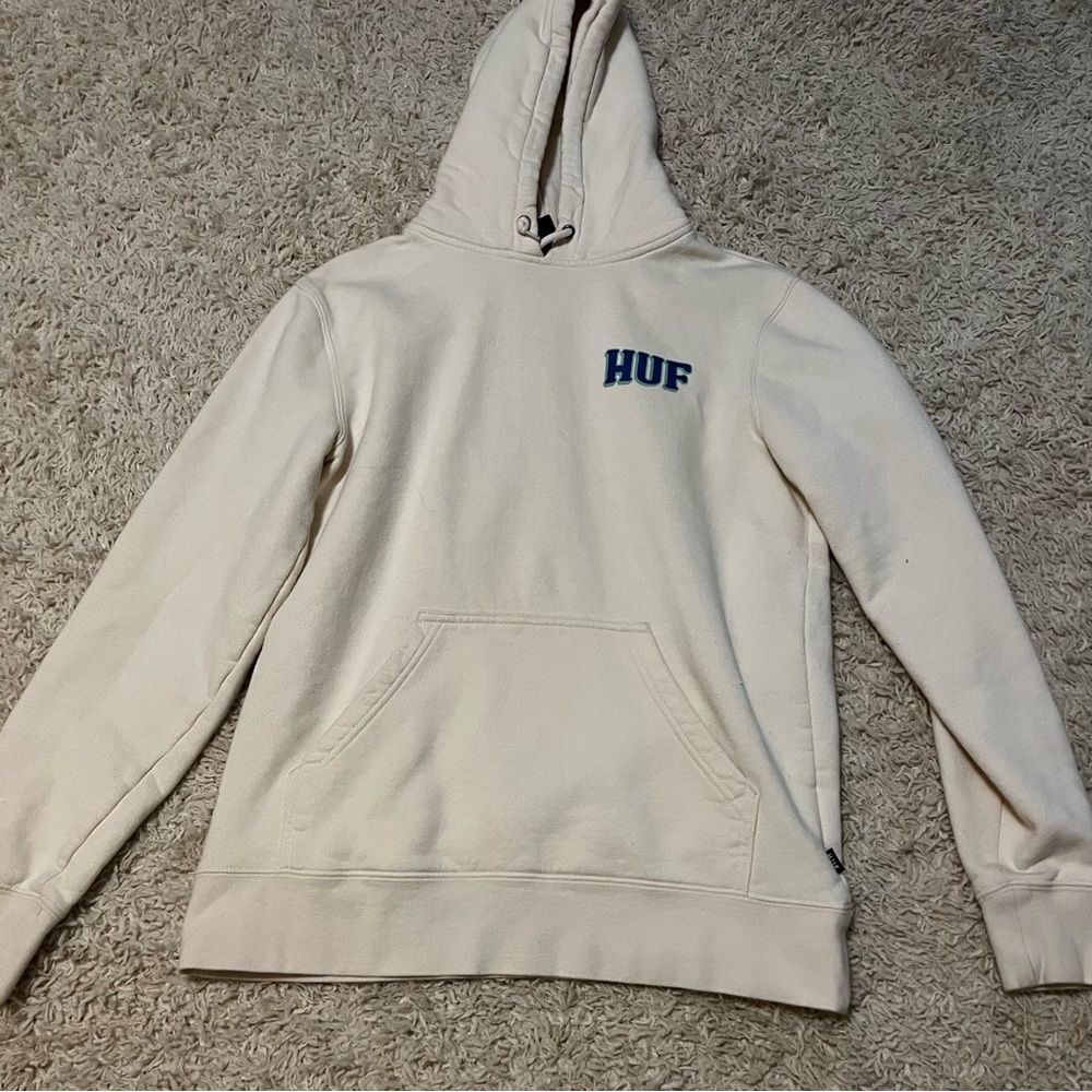 Huf Cream sweatshirt size small